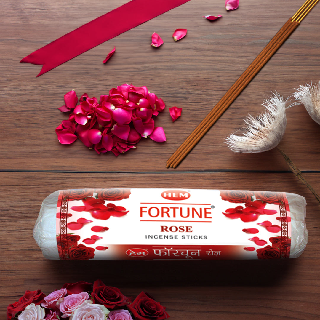 HEM Fortune Rose Incense Sticks